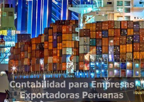 contabilidad para empresas exportadoras peruanas
